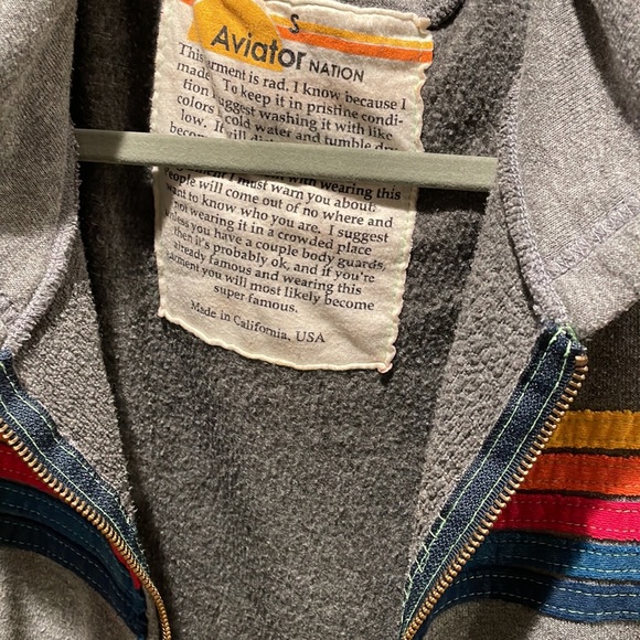 AN-grey zip up - Picture 4 of 4